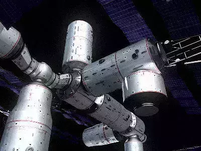 Space Station 3D model