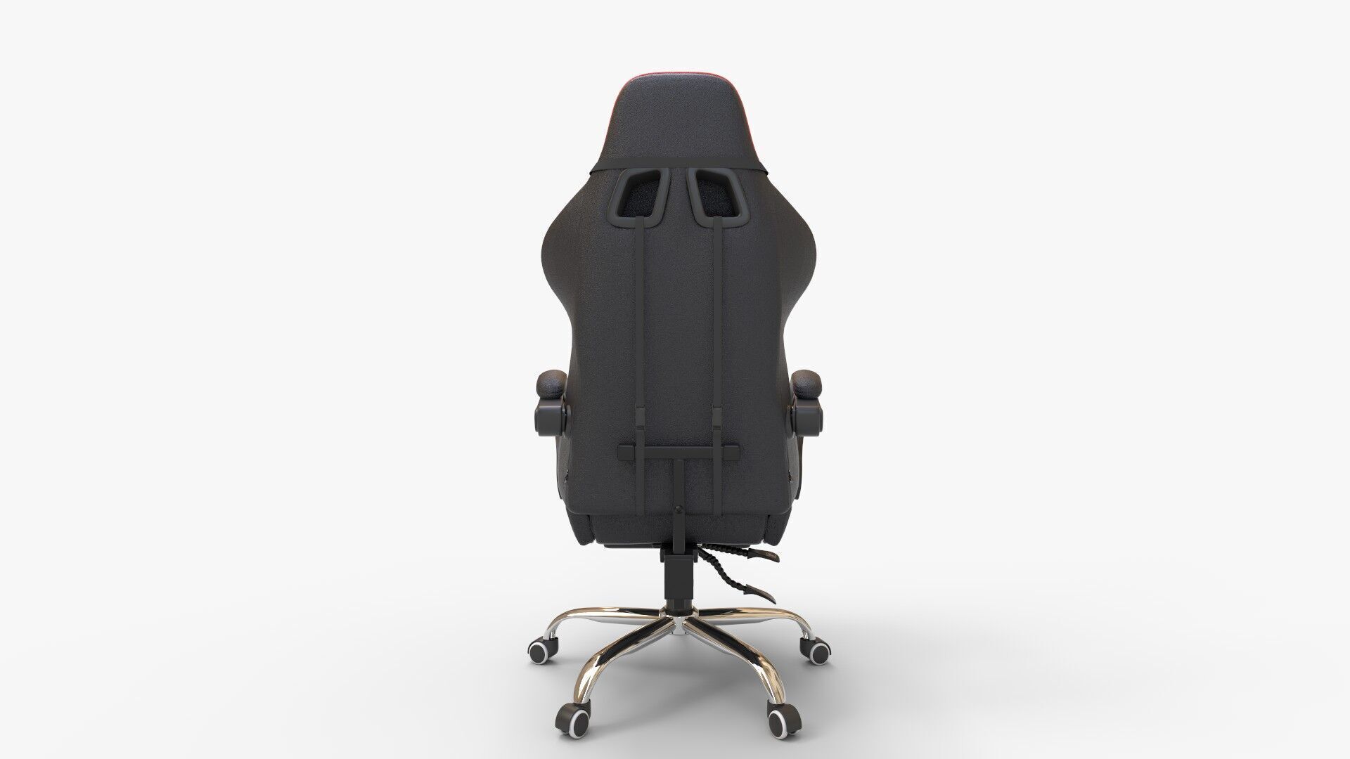 GTRACING Gaming Chair with Adjustable Headrest 3D model_5