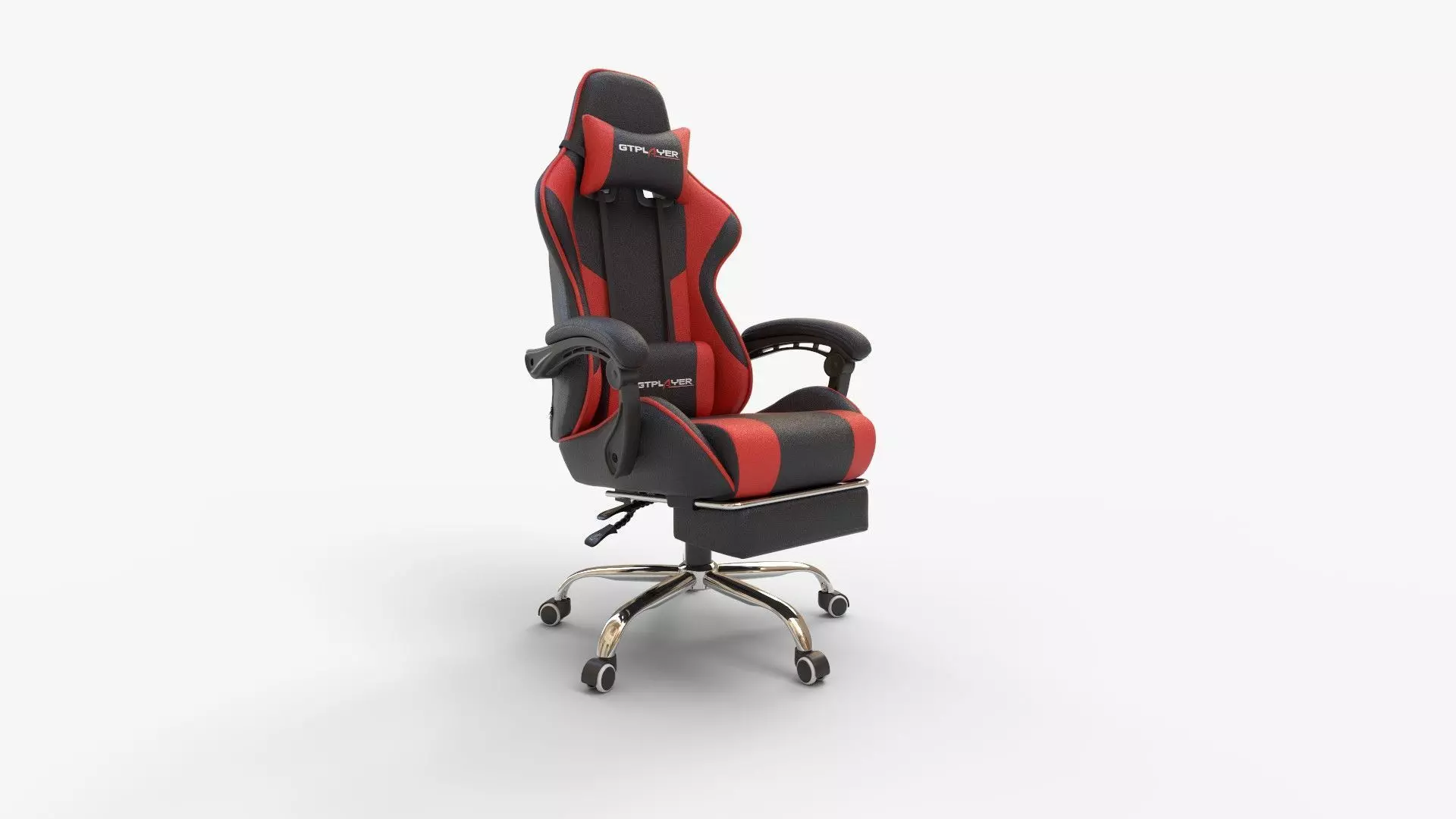 GTRACING Gaming Chair with Adjustable Headrest 3D model_0