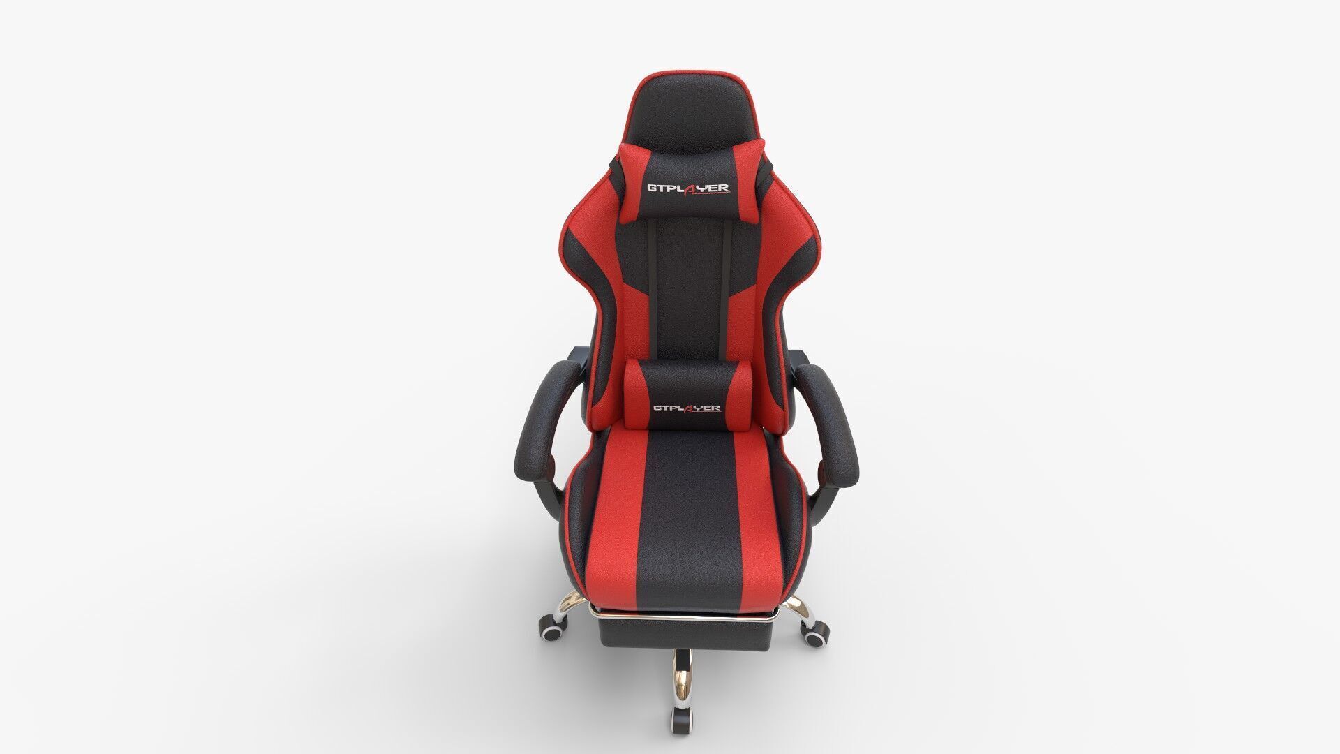 GTRACING Gaming Chair with Adjustable Headrest 3D model_9