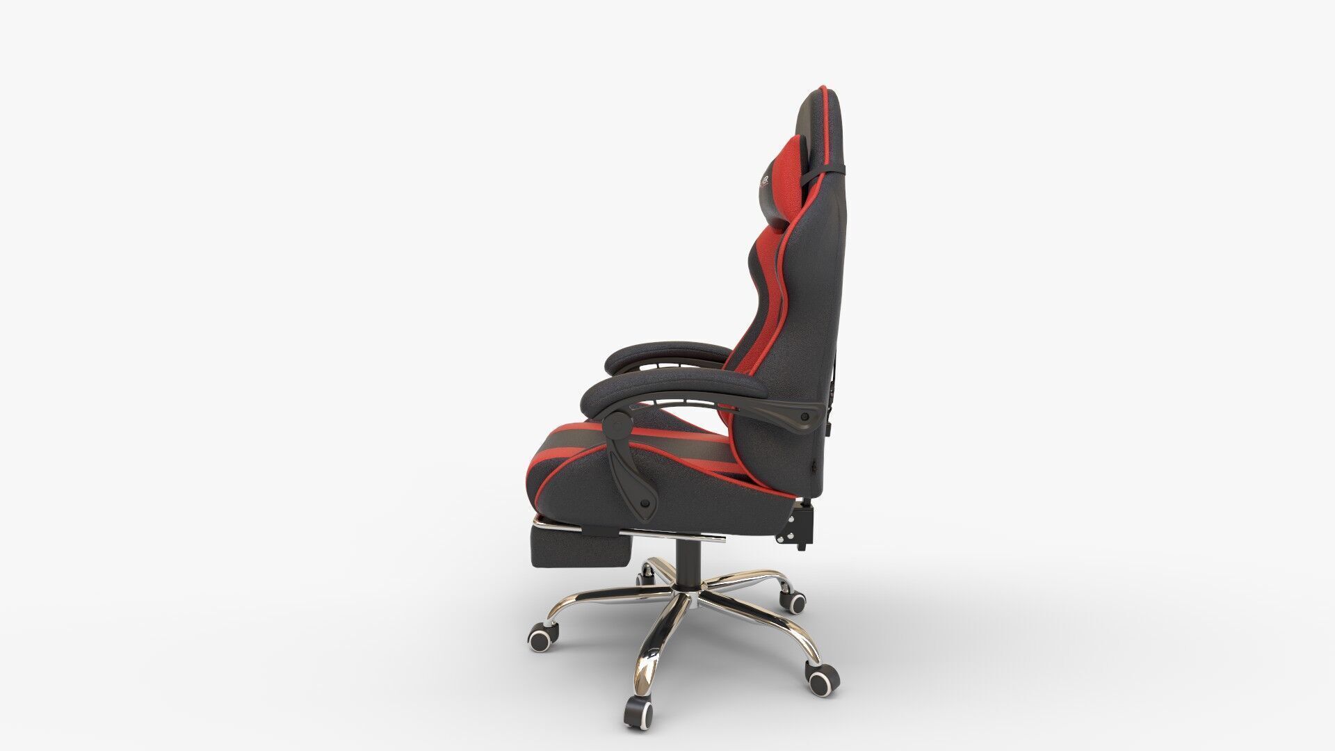GTRACING Gaming Chair with Adjustable Headrest 3D model_3