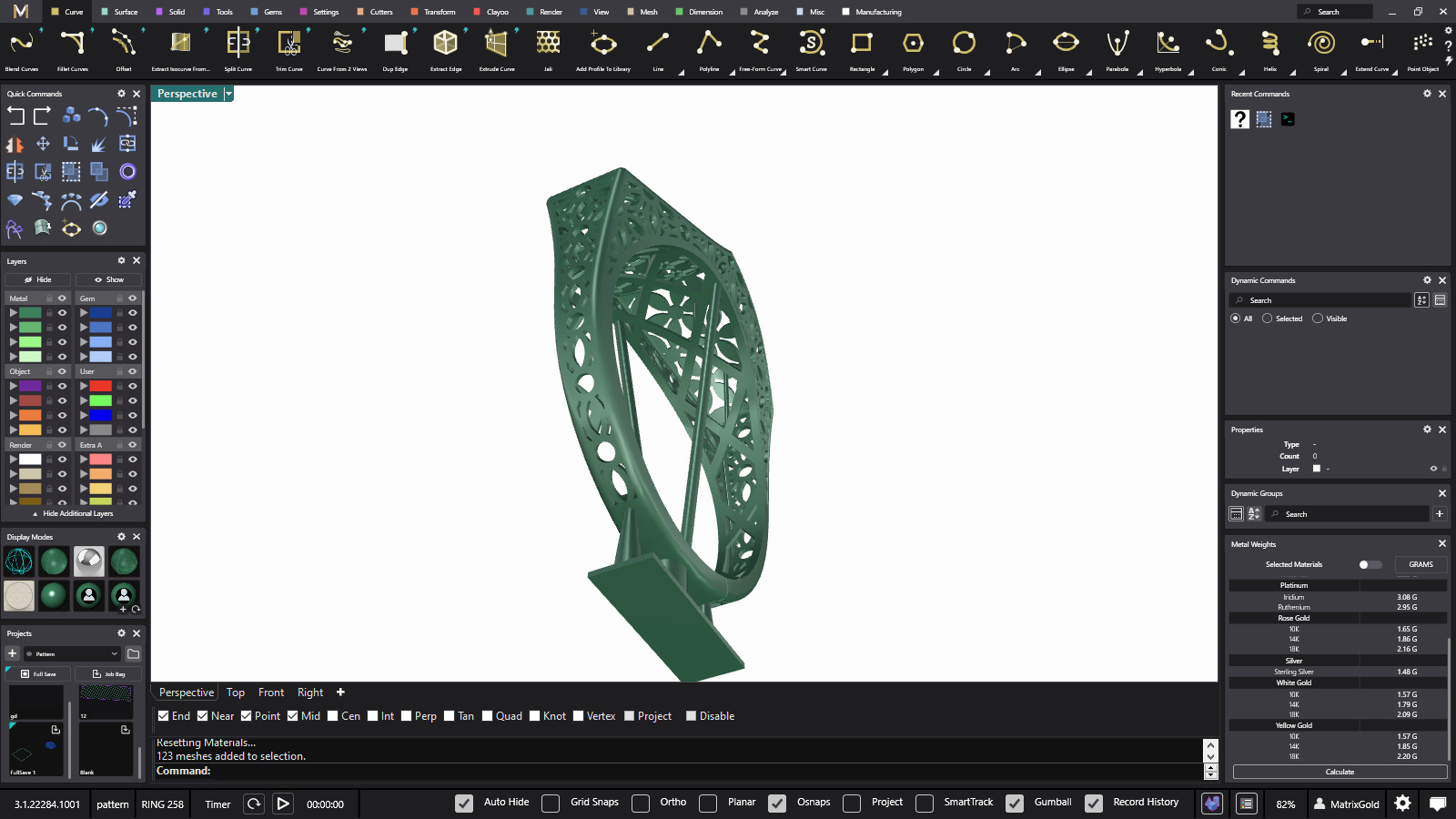 Fusion ring 3D printer model code 258 3D print model 3D print model_13