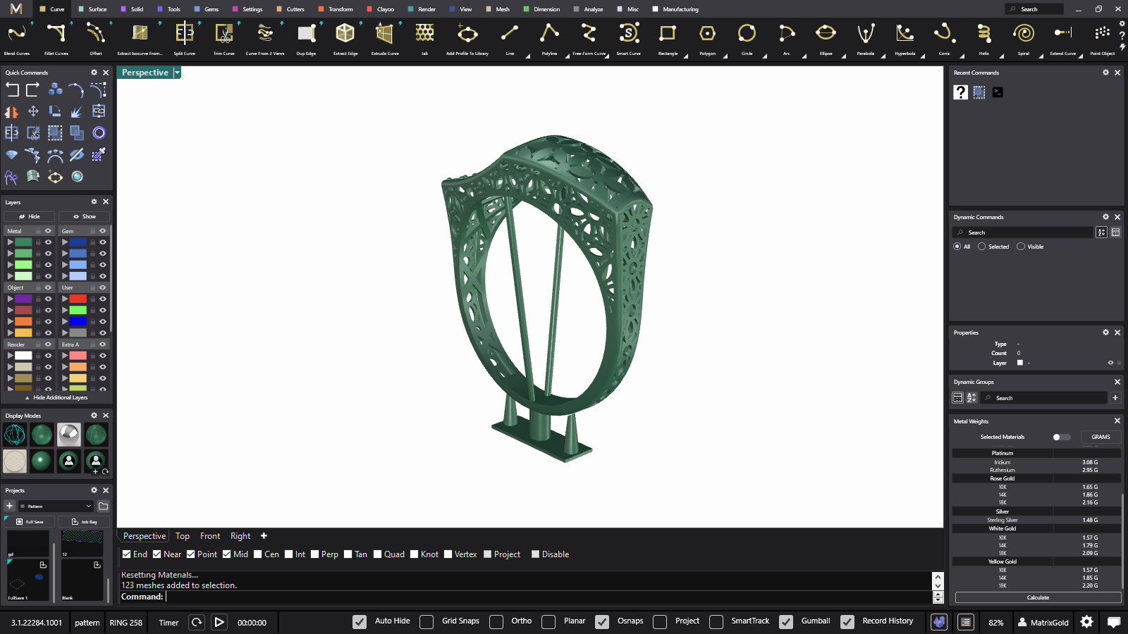 Fusion ring 3D printer model code 258 3D print model 3D print model_4