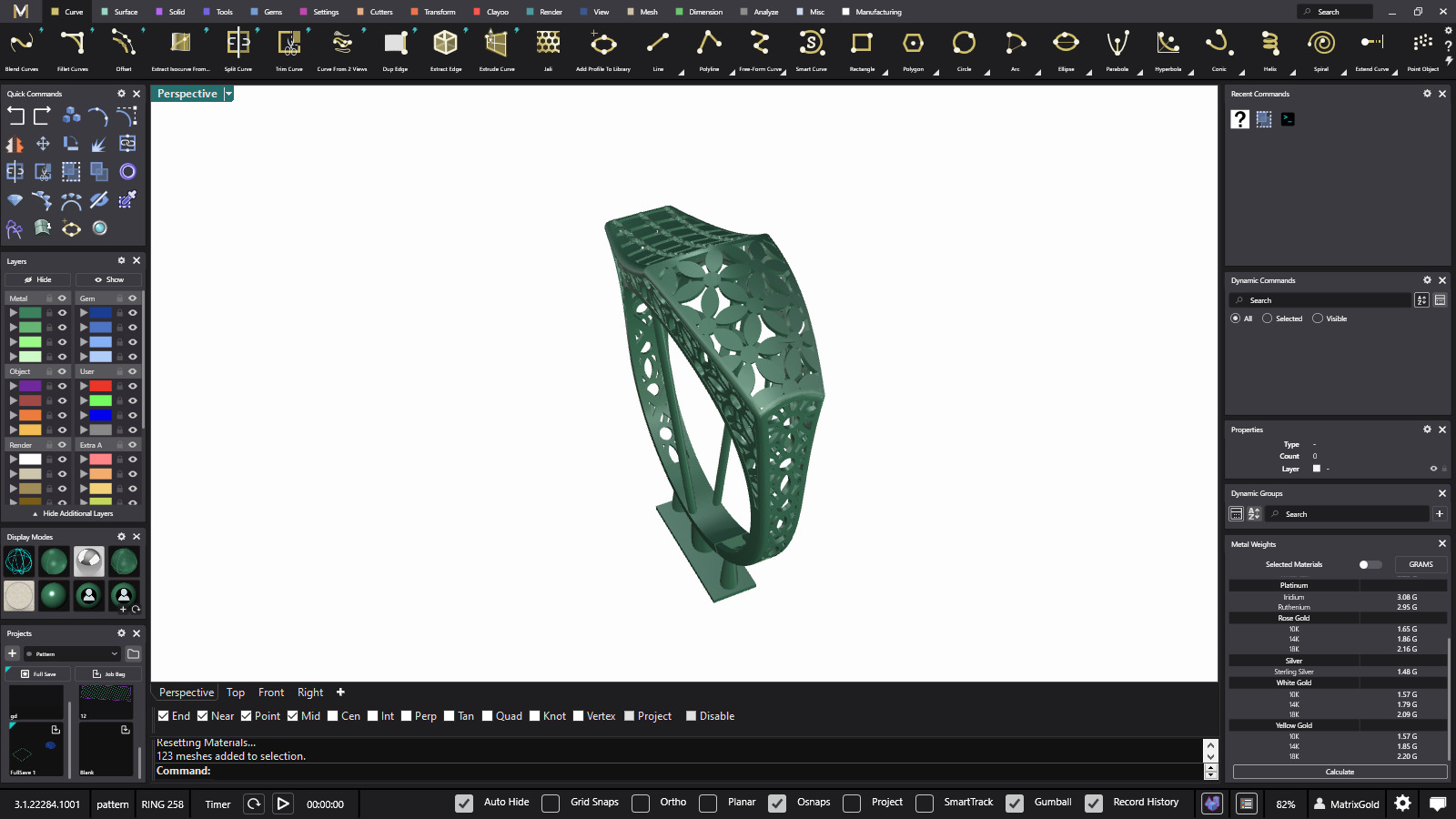 Fusion ring 3D printer model code 258 3D print model 3D print model_6