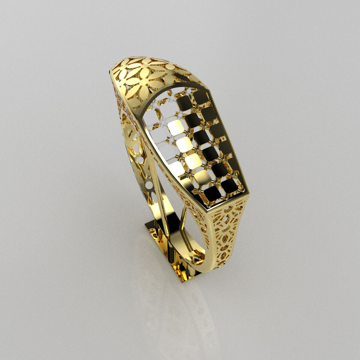 Fusion ring 3D printer model code 258 3D print model 3D print model_2