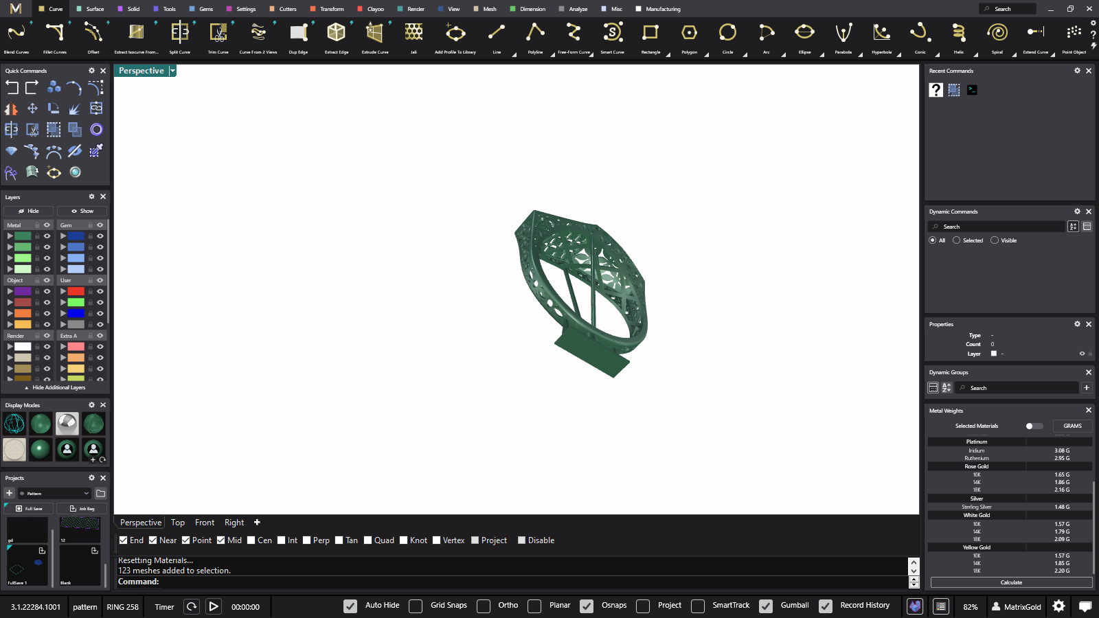Fusion ring 3D printer model code 258 3D print model 3D print model_15