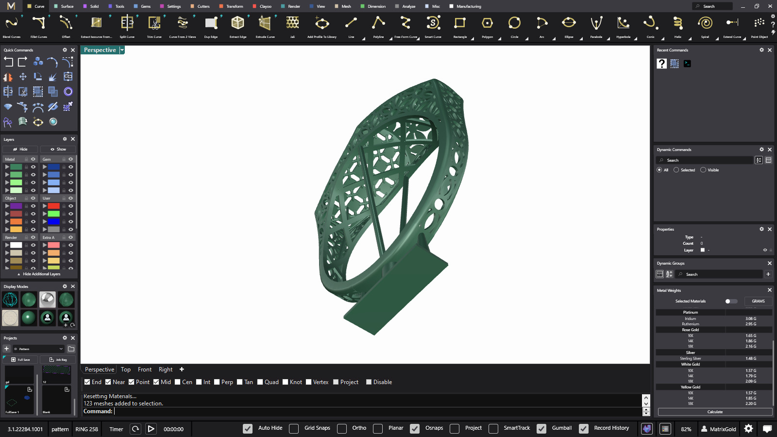 Fusion ring 3D printer model code 258 3D print model 3D print model_12