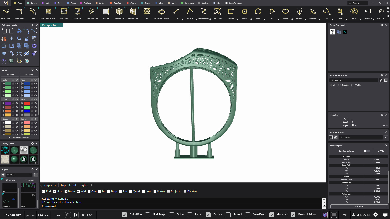 Fusion ring 3D printer model code 258 3D print model 3D print model_8