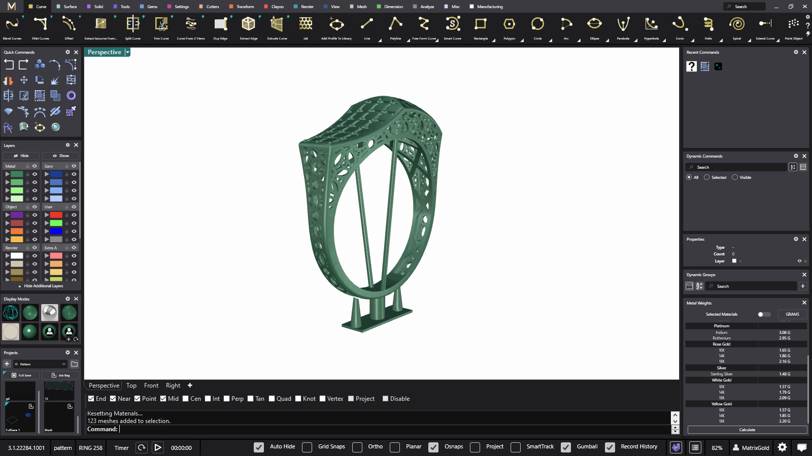 Fusion ring 3D printer model code 258 3D print model 3D print model_5