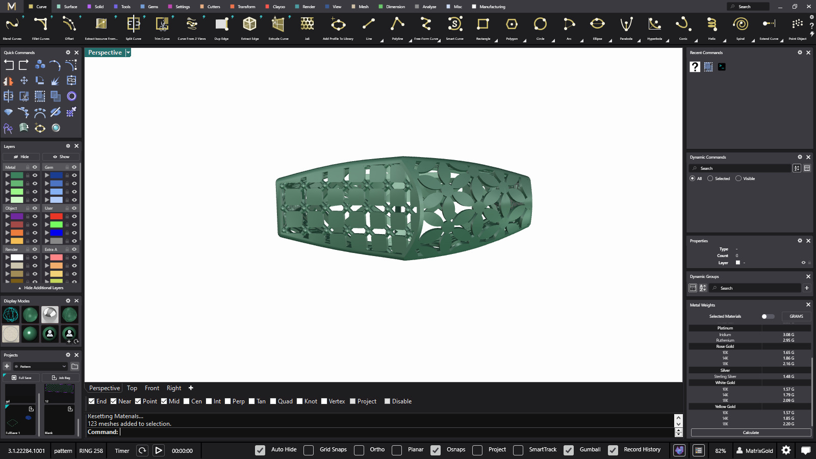 Fusion ring 3D printer model code 258 3D print model 3D print model_10