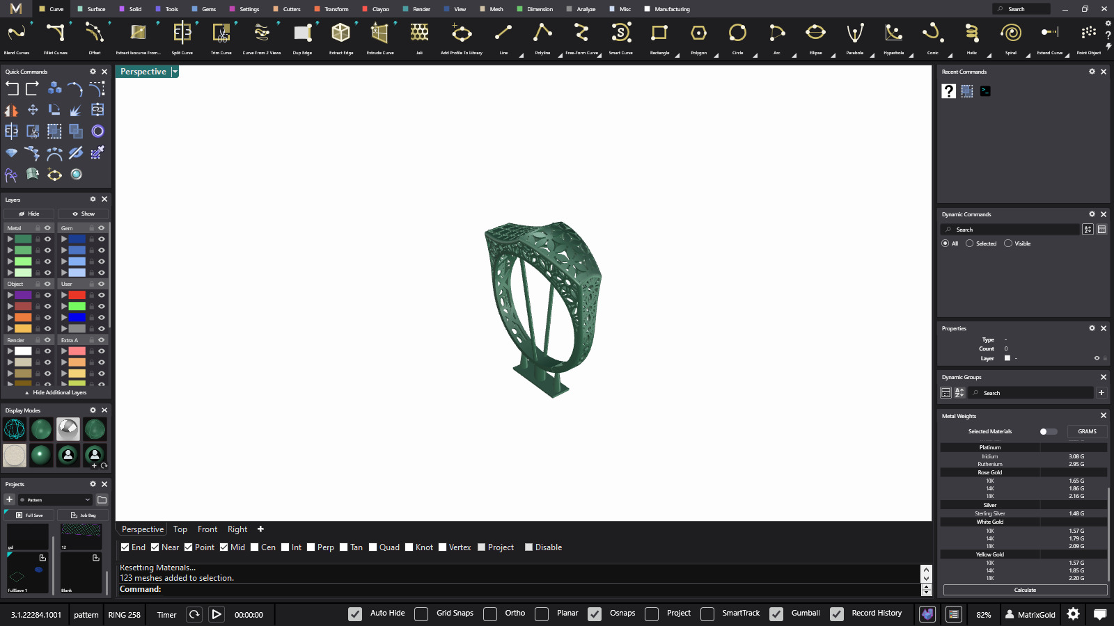 Fusion ring 3D printer model code 258 3D print model 3D print model_16