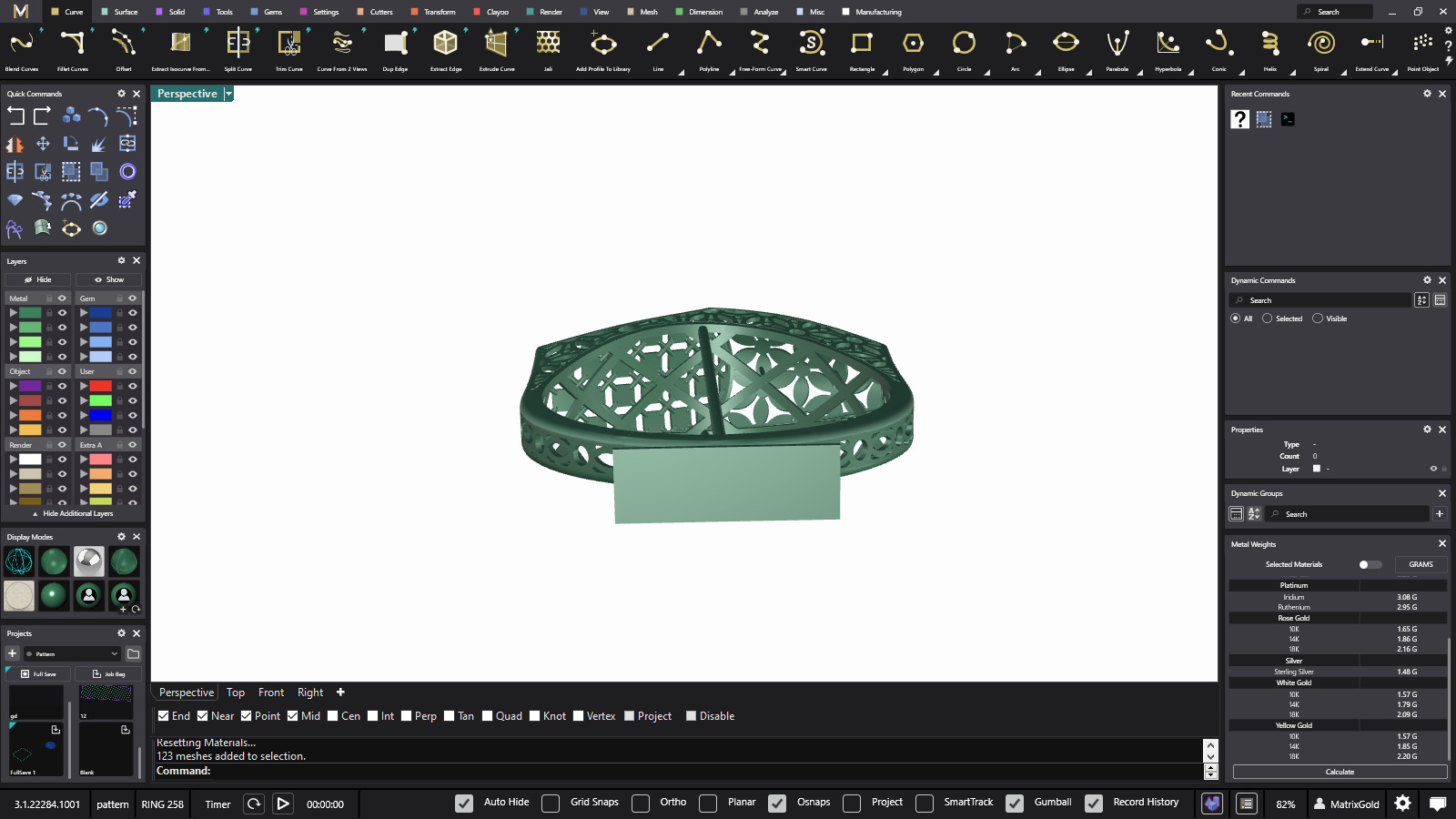 Fusion ring 3D printer model code 258 3D print model 3D print model_11