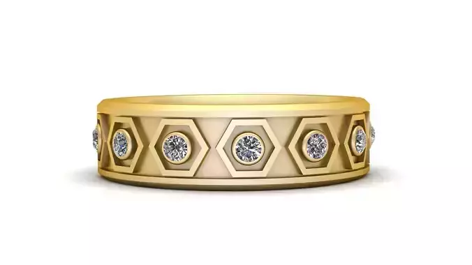 Gents Rings PANDANT 3D PRINTABLE MODAL  3D print model