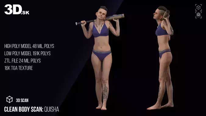 Clean Body Scan Quisha Underwear