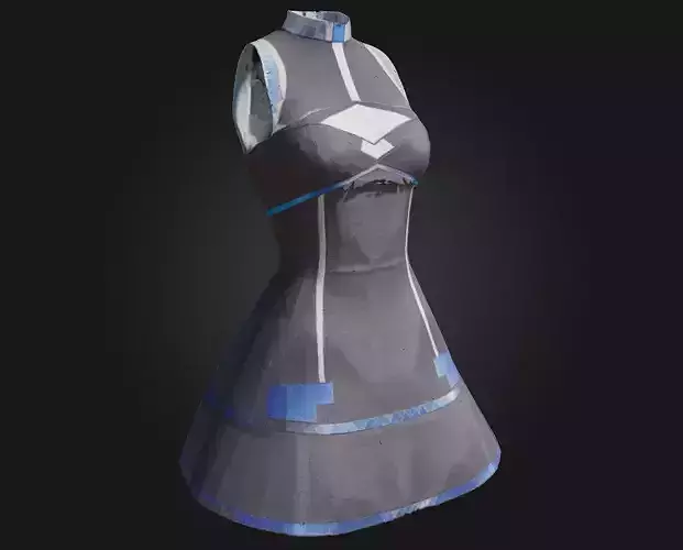 Dress of Shadows  Elegance Draped in Mystery