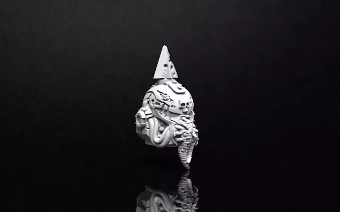 Space Warrior Corrupted Helmet Souvenire