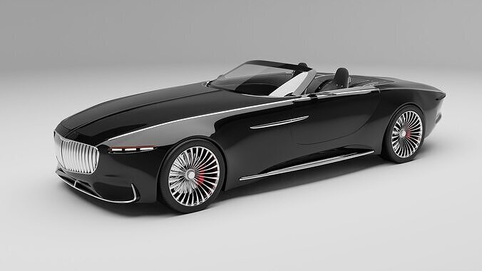 2018-vision-mercedes-maybach-6-cabriolet 3D model