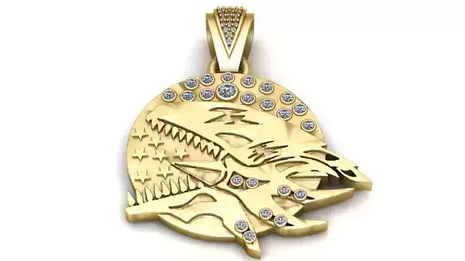 Toronto Raptors PANDANT 3D PRINTABLE MODAL 