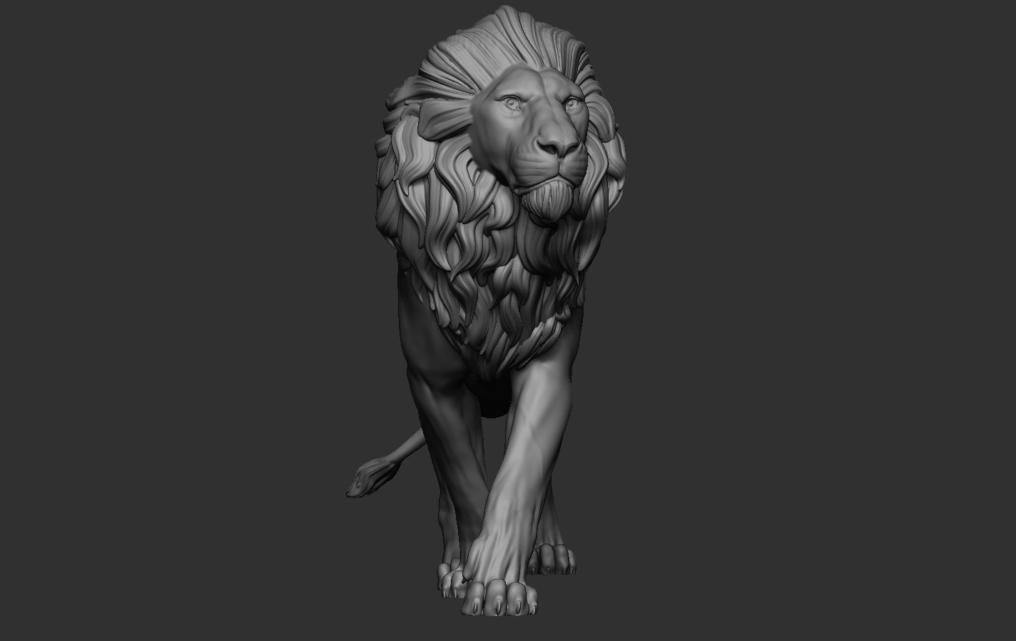 Lions 3D print model_12