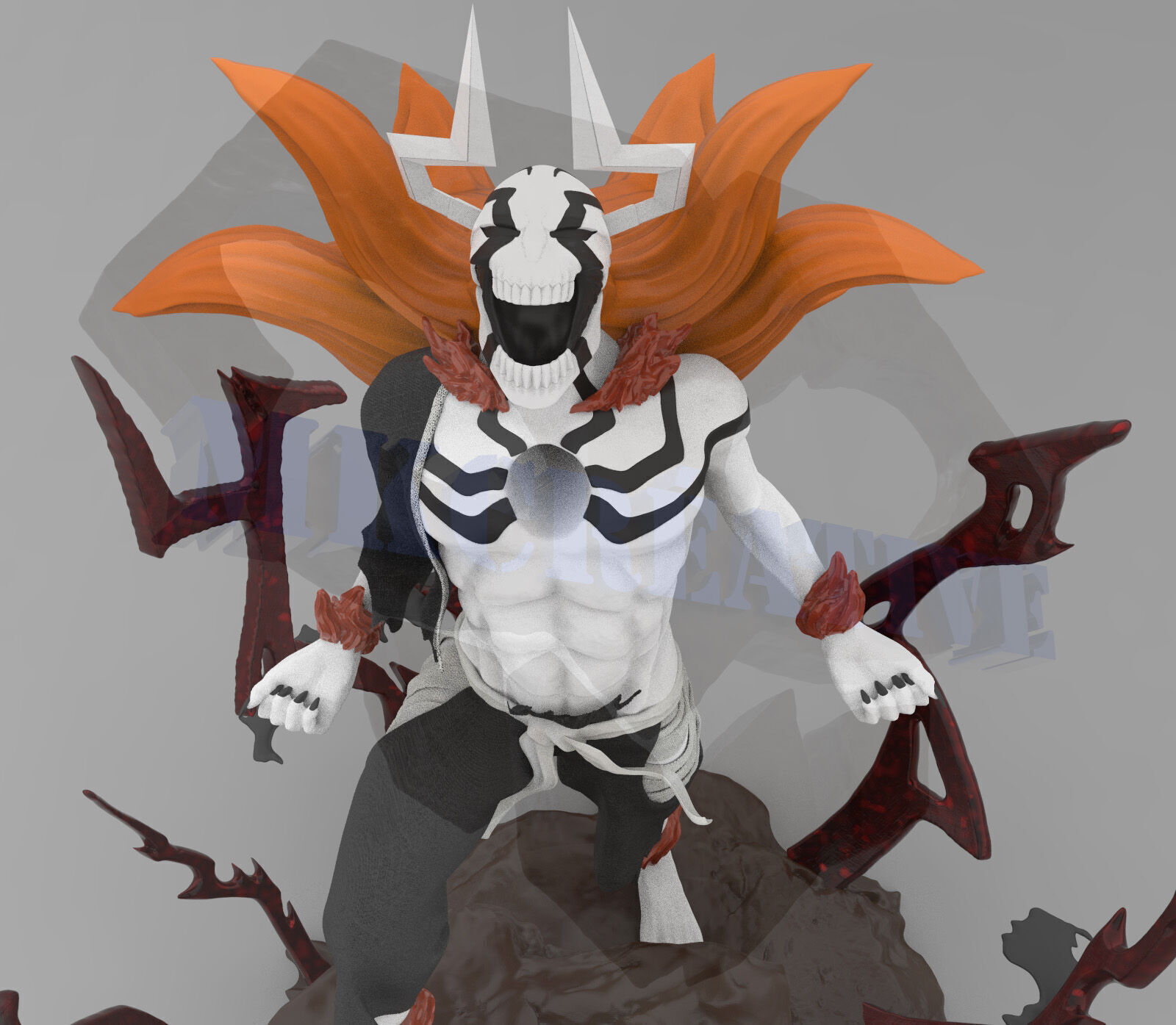 Ichigo Hollow Vaste Lorde 3D print model_3