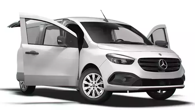 Mercedes Benz Citan LWB Tailgate HQ Interior 2025