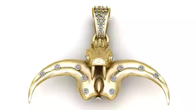 Junipurr  PANDANT 3D PRINTABLE MODAL 