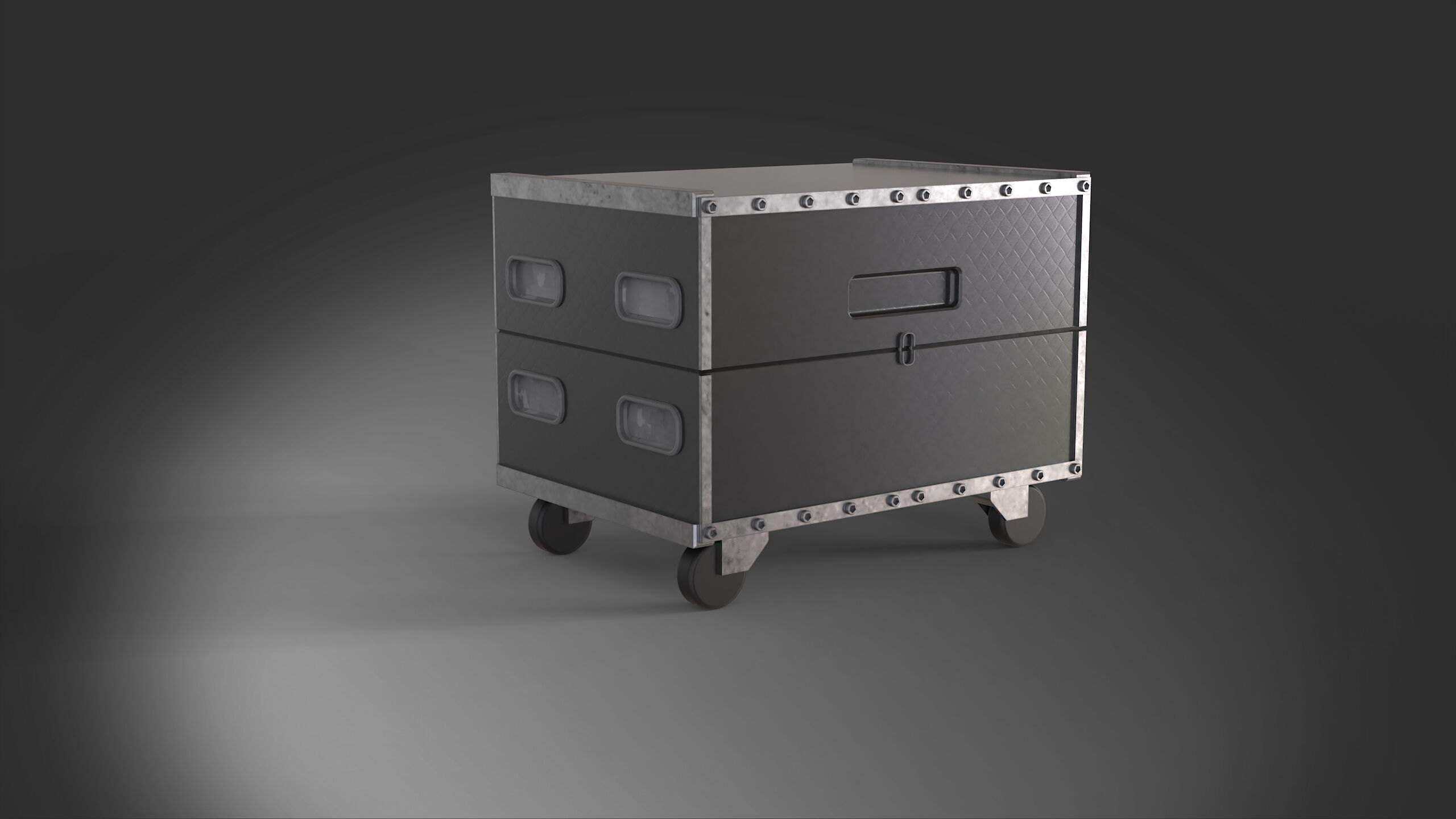 caseslant 8 vol flightcase 3D model_3