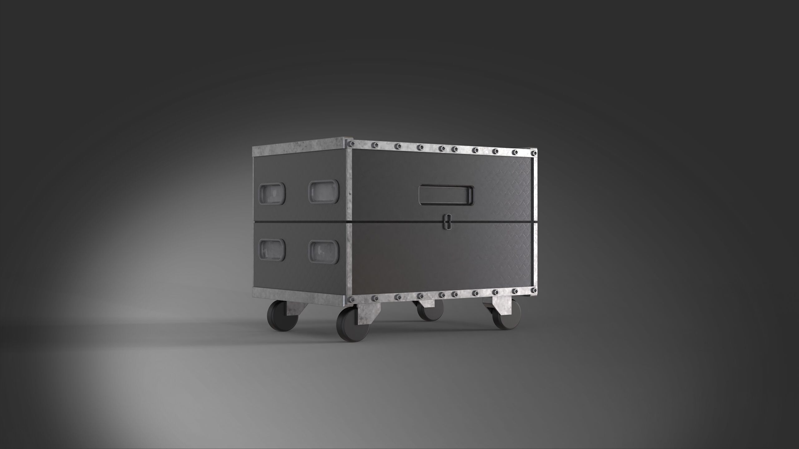 caseslant 8 vol flightcase 3D model_7