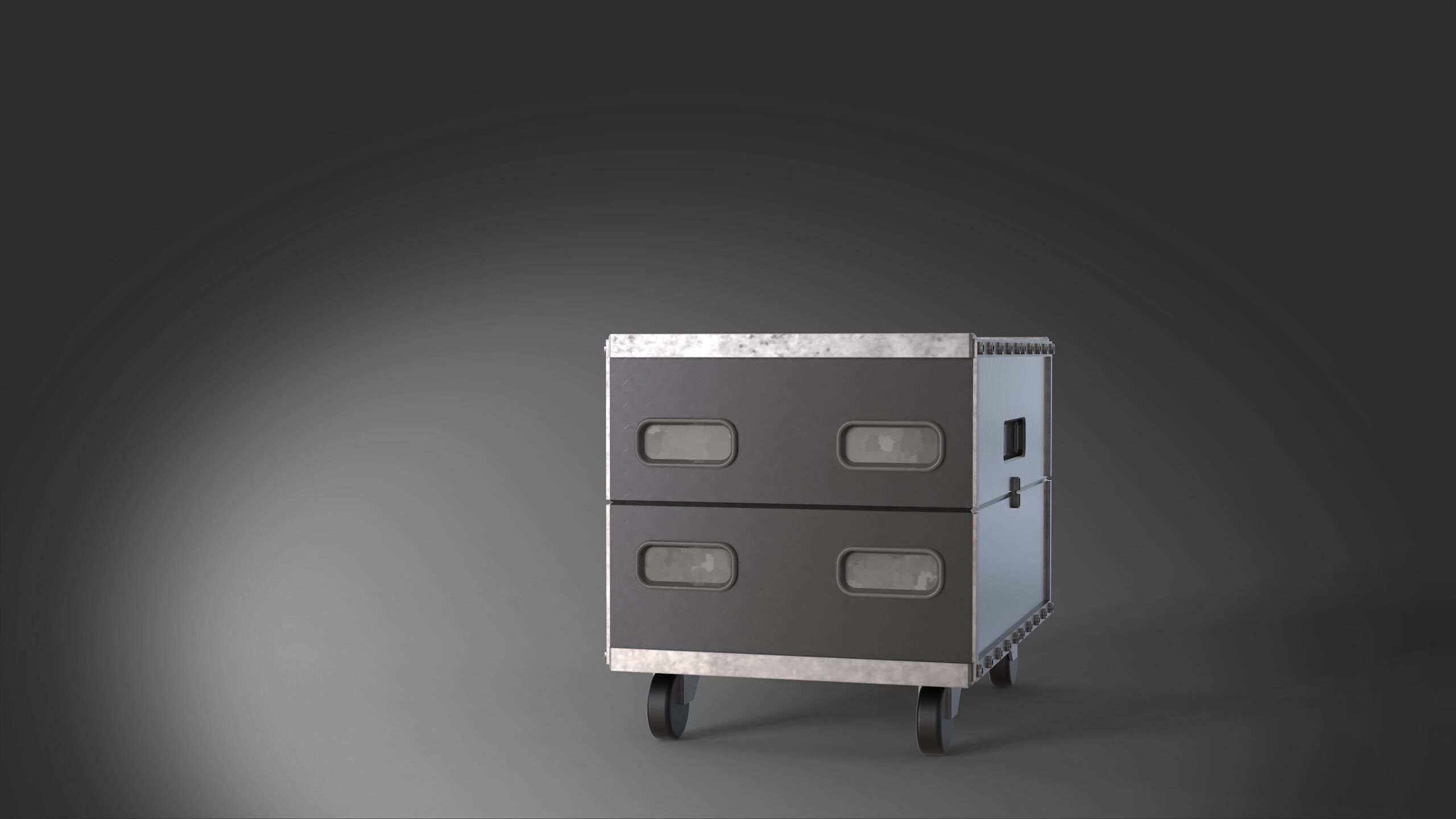 caseslant 8 vol flightcase 3D model_4