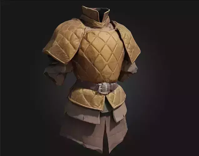 Quilted Guardian Armor  A Perfect Blend of Protection