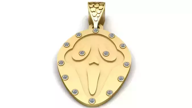  ZHUKOU PANDANT 3D PRINTABLE MODAL 