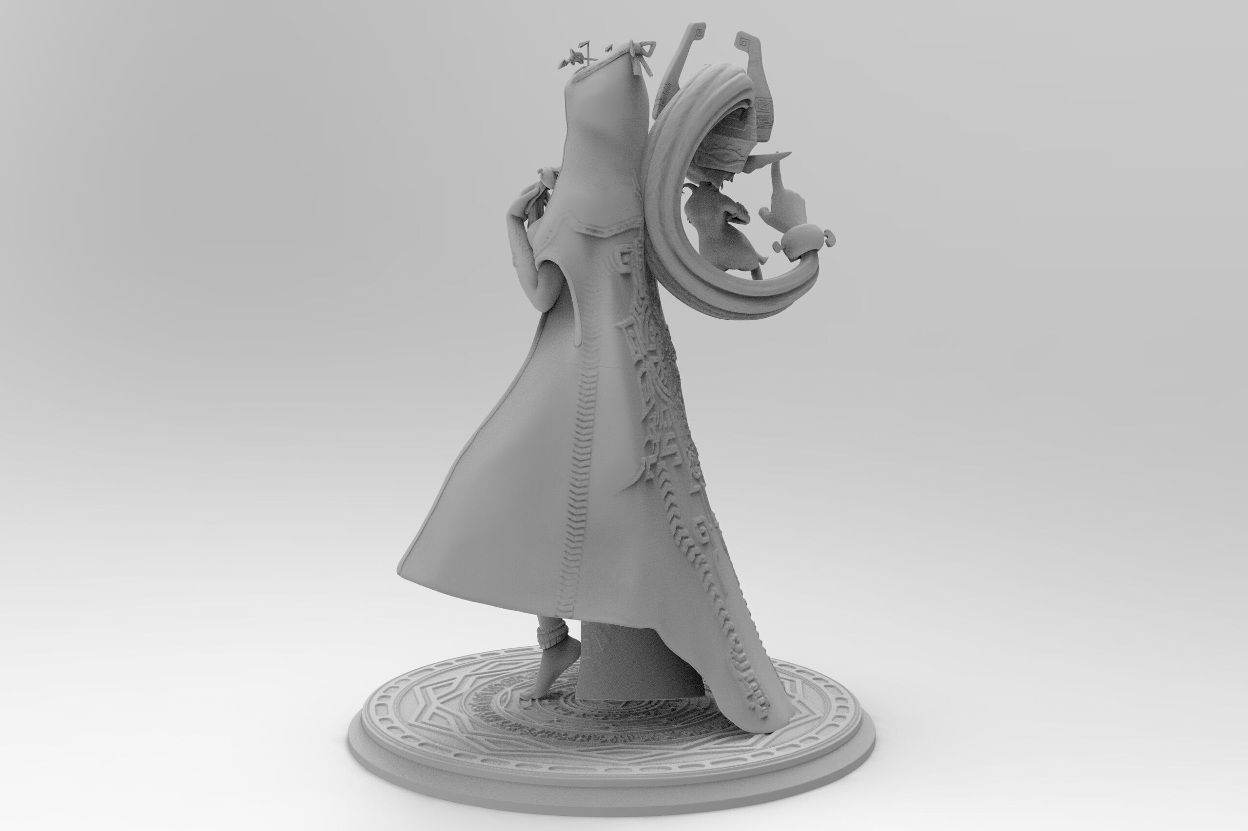 Midna Diorama 3D print model_5