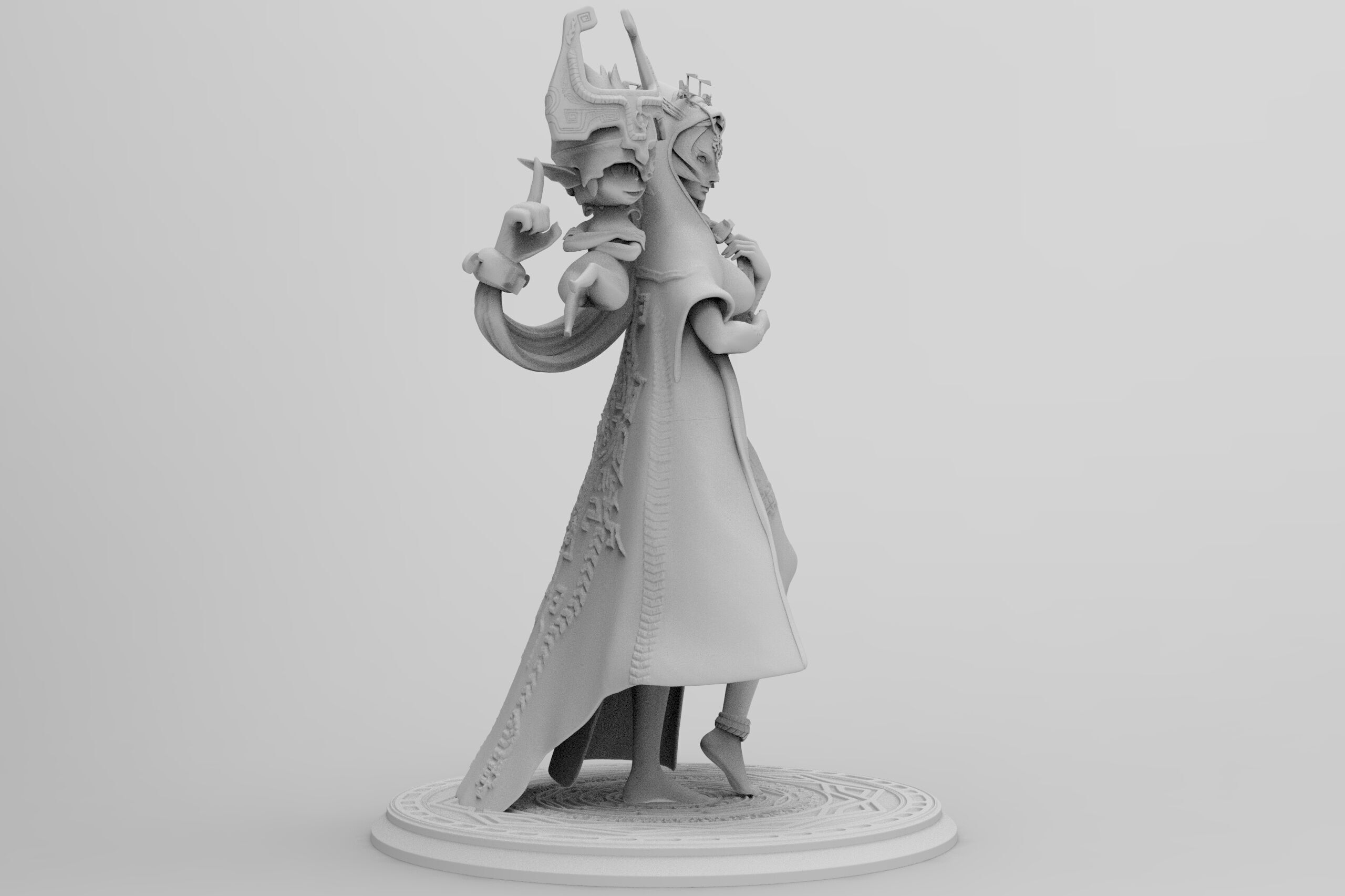Midna Diorama 3D print model_7