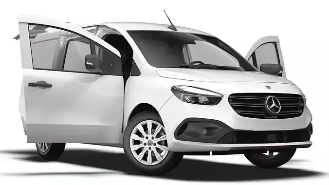 Mercedes Benz Citan SWB Tailgate HQ Interior 2025 3D model