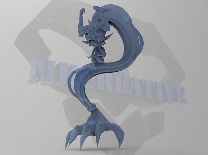 Midna Zelda 3D 3D print model