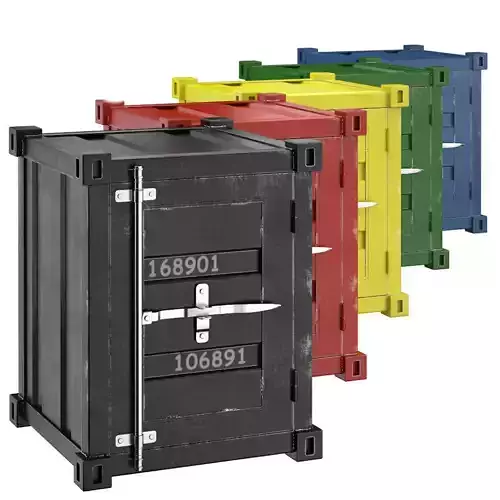 CARLINGUE Sea Container nightstand 3D model