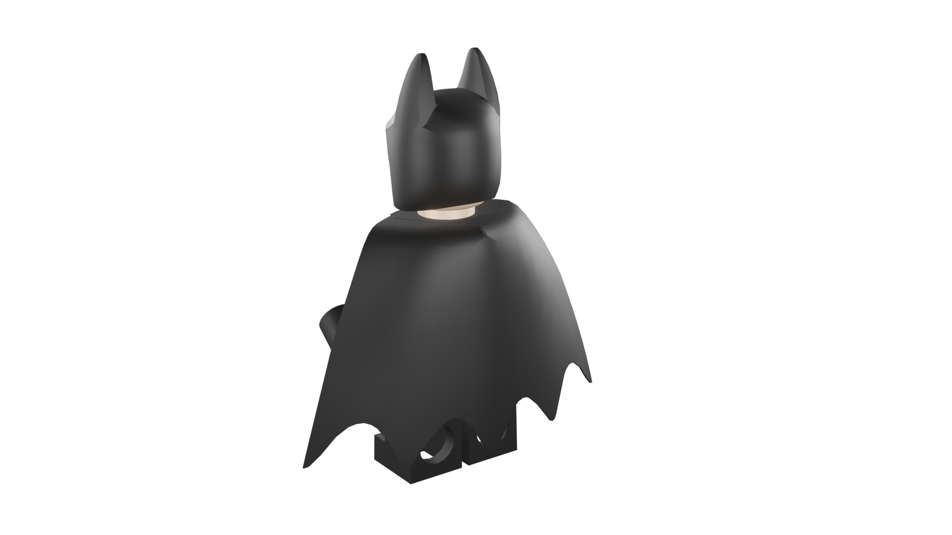 3D print minifigure - Batman V1 3D print model_36