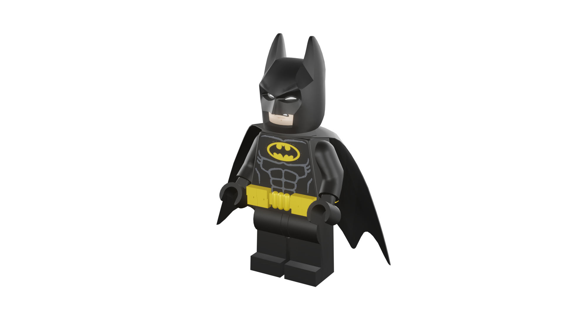 3D print minifigure - Batman V1 3D print model_50