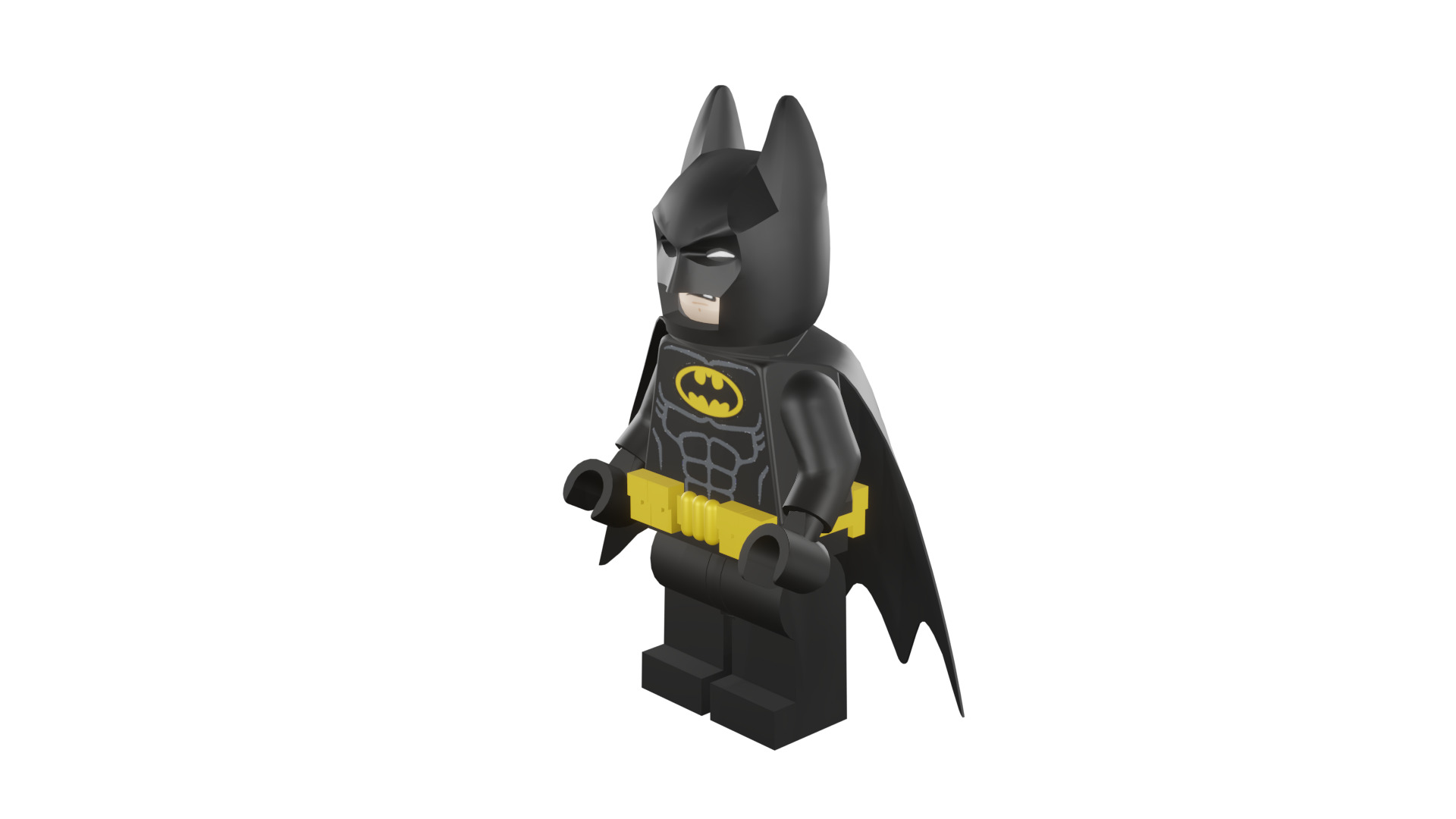 3D print minifigure - Batman V1 3D print model_48