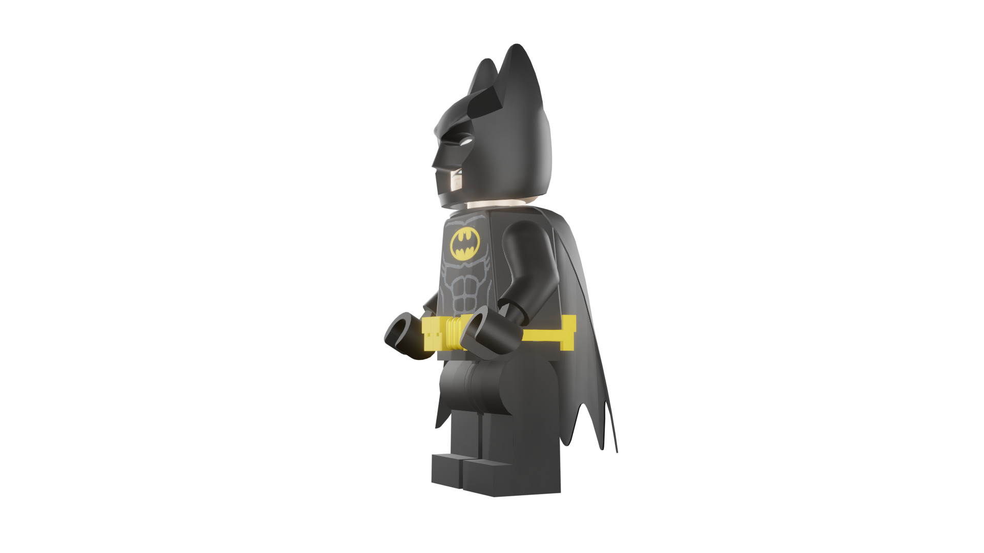 3D print minifigure - Batman V1 3D print model_4