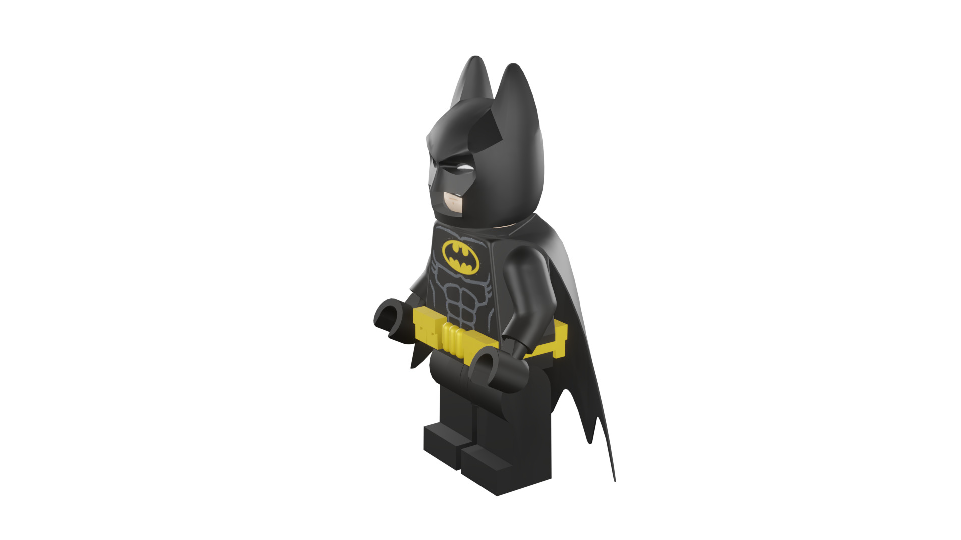 3D print minifigure - Batman V1 3D print model_47