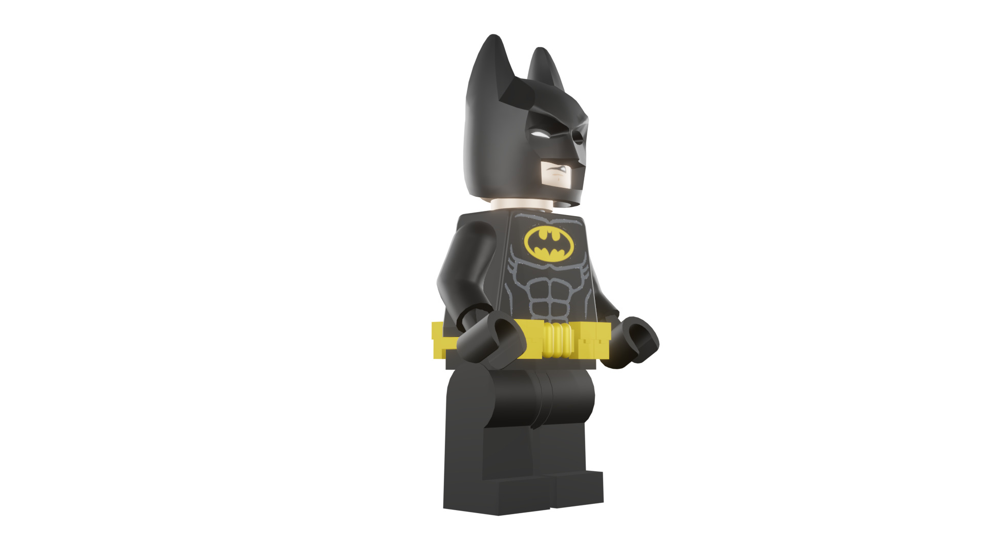 3D print minifigure - Batman V1 3D print model_10