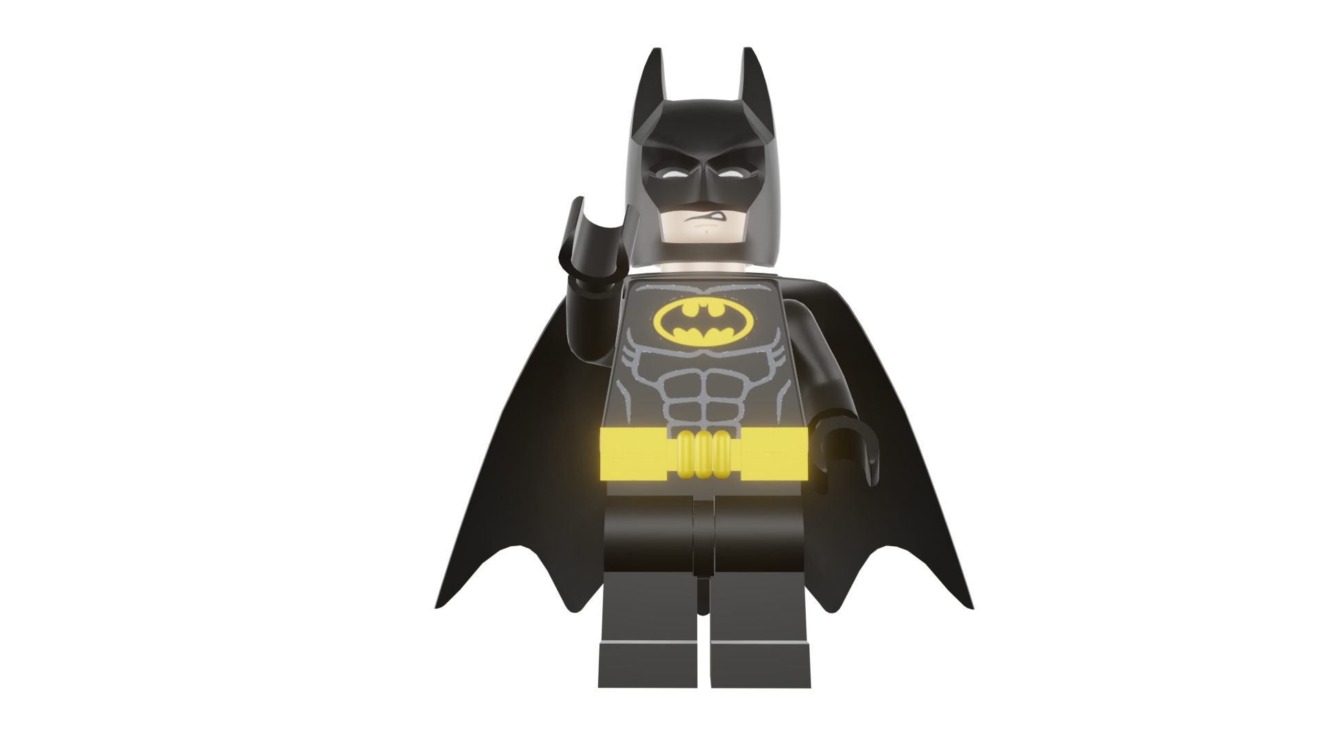 3D print minifigure - Batman V1 3D print model_1