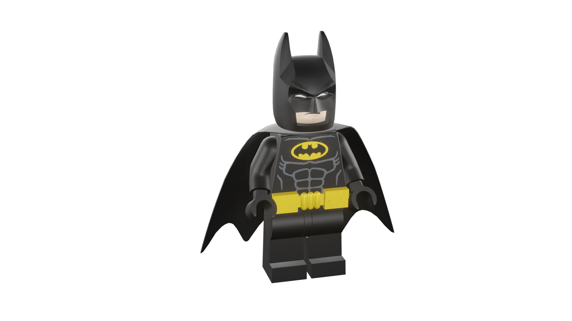 3D print minifigure - Batman V1 3D print model_12