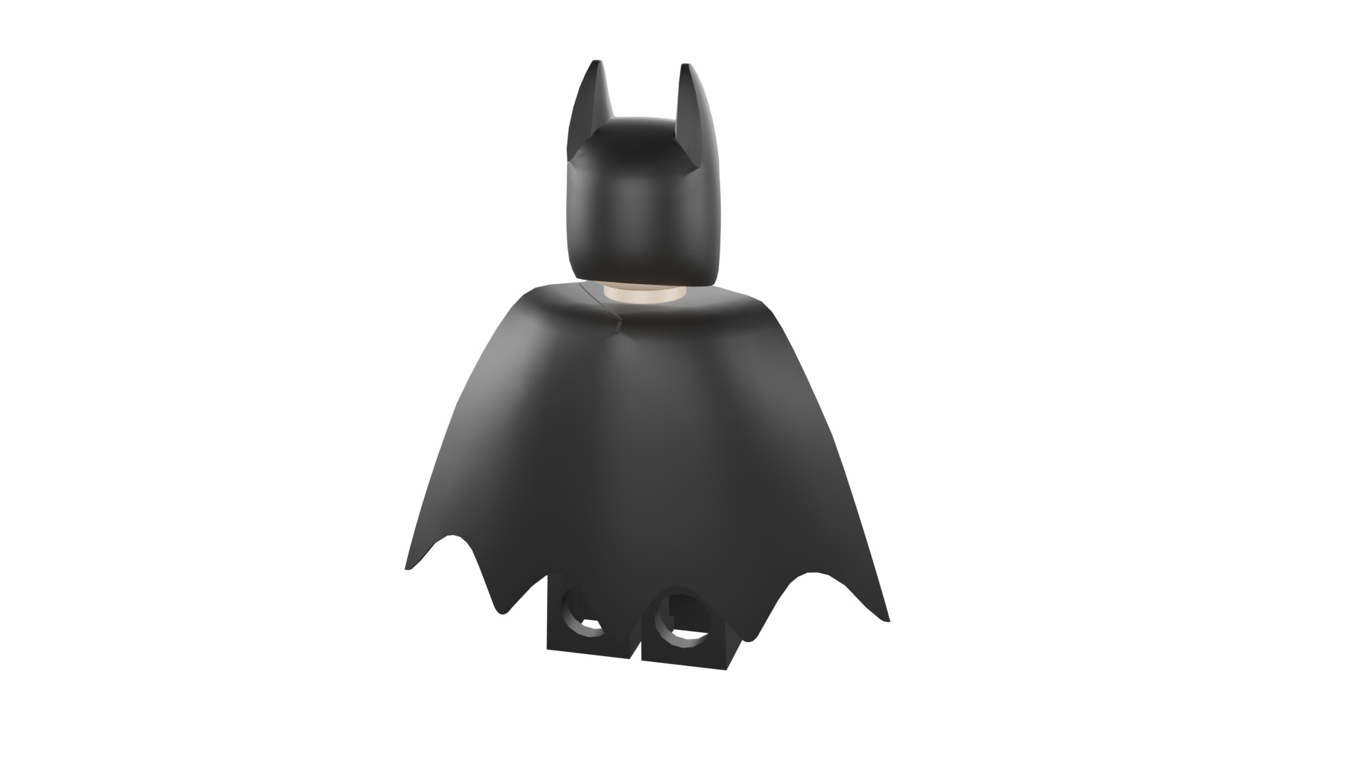 3D print minifigure - Batman V1 3D print model_30
