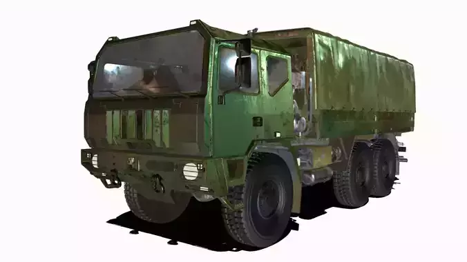 iveco 6x6 m250 Low-poly 3D model