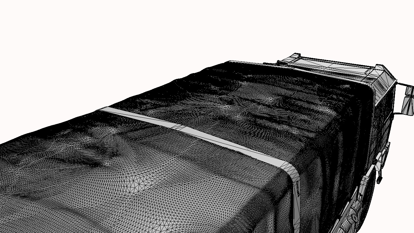 iveco 6x6 m250 Low-poly 3D model_15