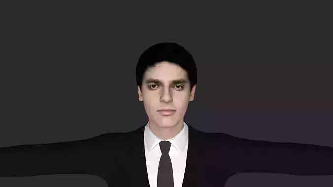 kaka Hyper Realistic Full Body  Rigged 3D Character