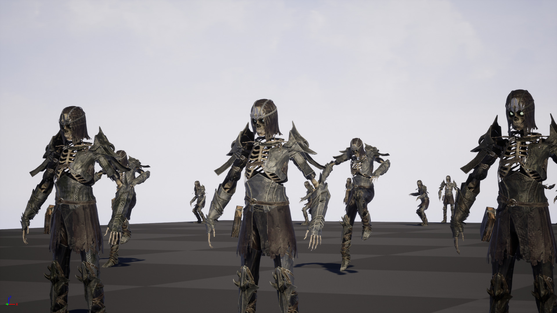 Skeleton 7 Low-poly 3D model_38