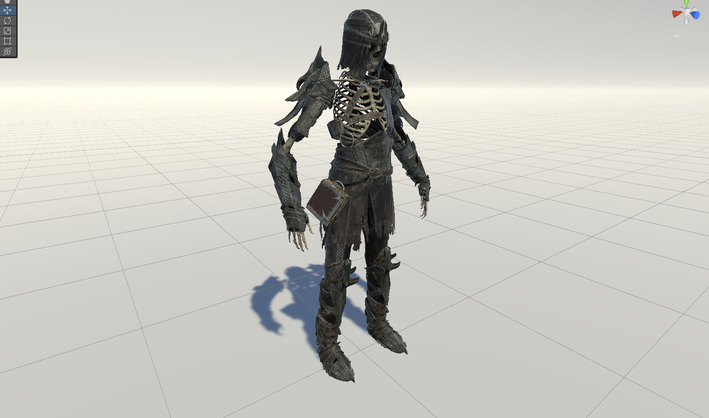 Skeleton 7 Low-poly 3D model_34